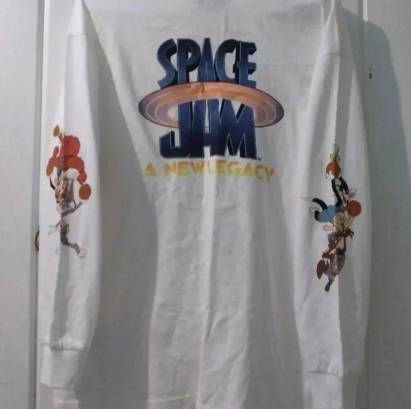 Forever 21 and space jam tee-oversized small **NEW** - Picture 5 of 8